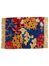 Francesca Bath Mat - Garnet