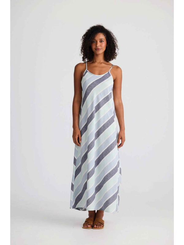 Claro Maxi Dress - Tulip Stripe