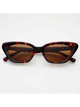 Mia Cat Eye Sunglasses - Brown Tortoise