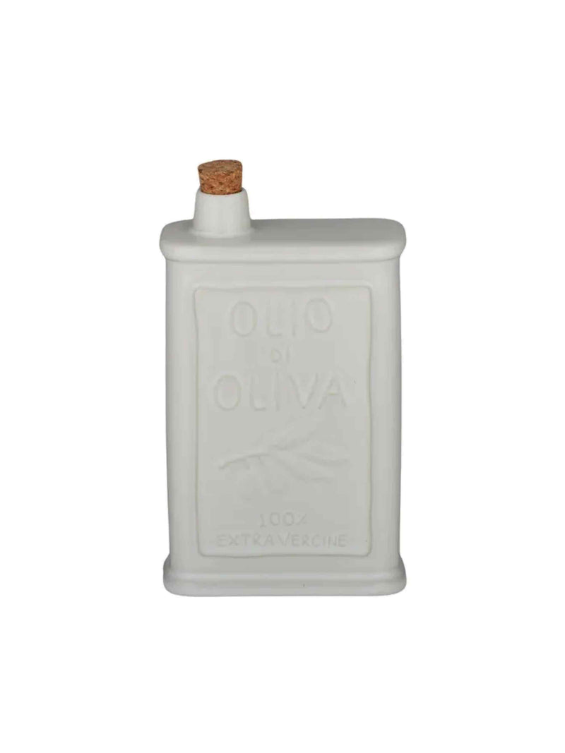 Olio Ceramic Oil Bottle - Ivory