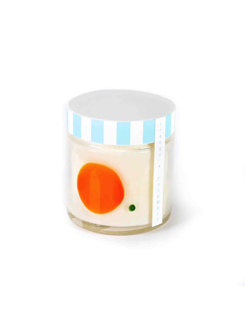 Orange and Rosemary Candle