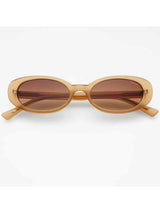 Mimi Oval Sunglasses - Sand