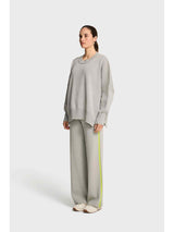 Natasha Sweat Pant - Marle/Neon