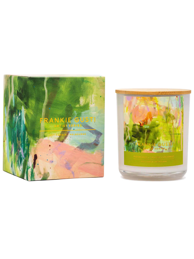 ARTIST SERIES CANDLE | PISTACHIO + SALTED COCONUT | KATE ELIZA