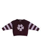 Bloom Knit Pull Over - Plum
