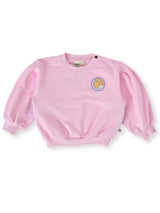 Over The Rainbow Puff Sleeve Sweater