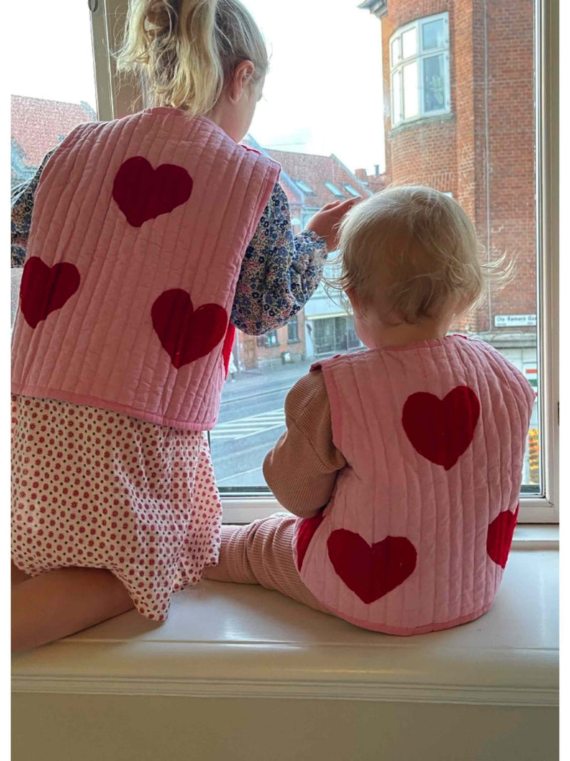 Honey MINI Vest Red Heart