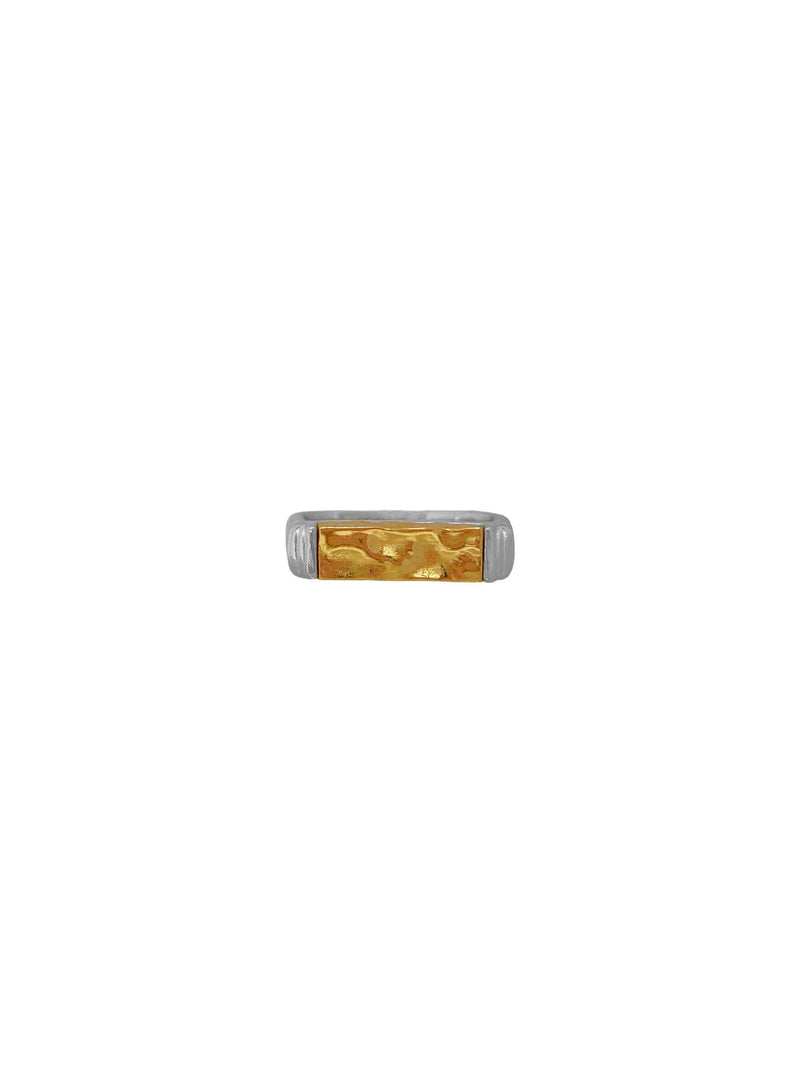 NISHA Ring | Mixed Metal