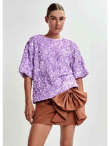 Juli Top - Bright Mauve