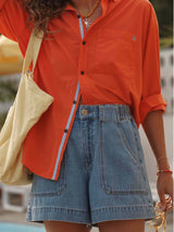 Weekender Short - vintage blue