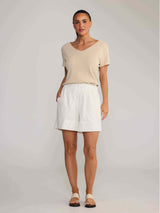Esplanade Short - Ivory