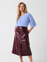 Zephyr Skirt - Cranberry