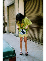 ORO TILE VERA MINI SKIRT