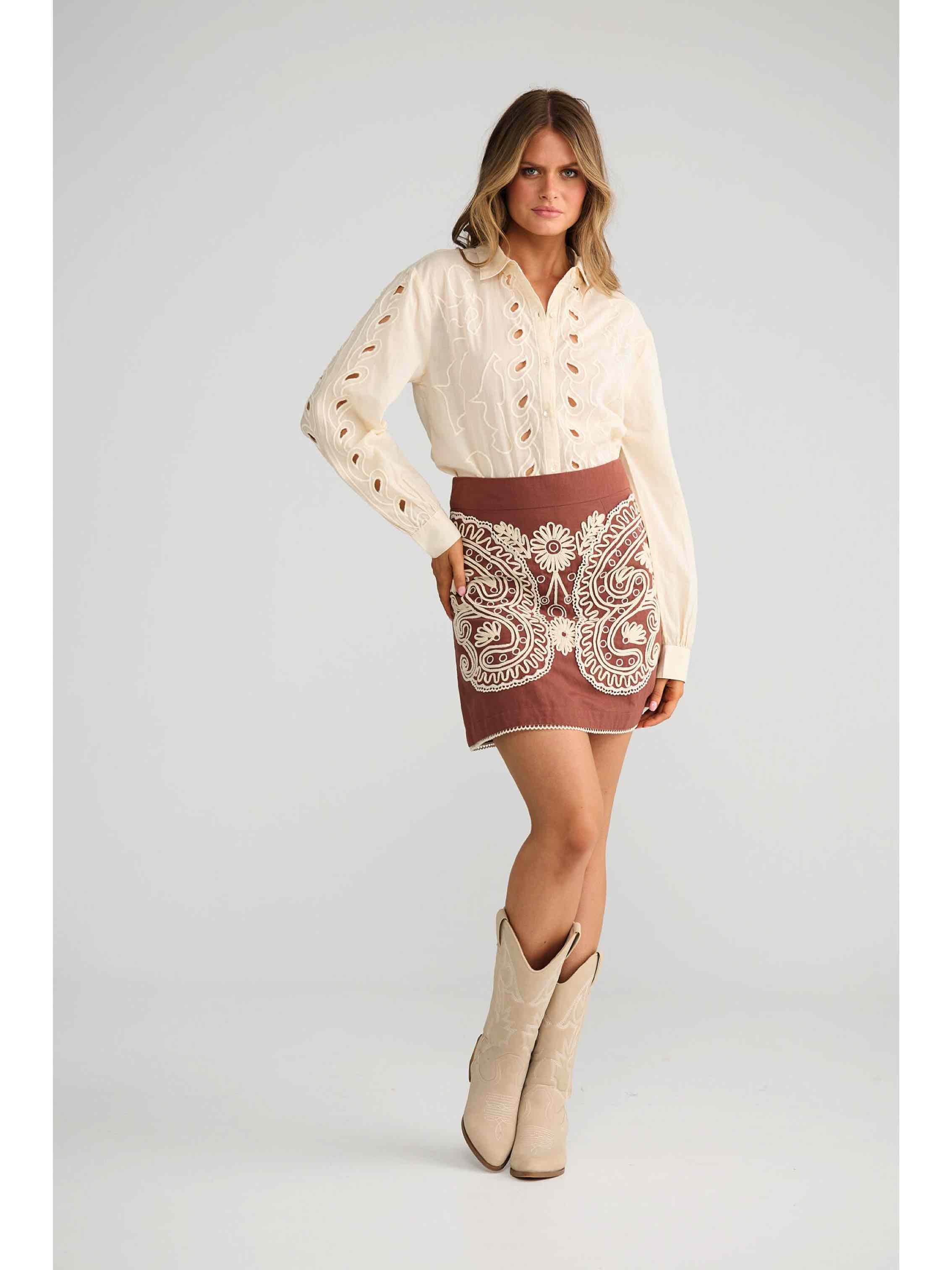 Pascal Mini Skirt – Grace + Willow