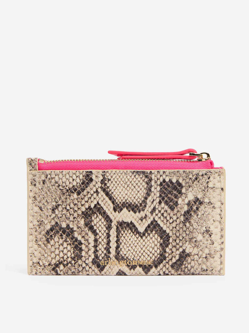 Compact Wallet - Snake