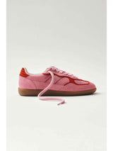 Rife Sea Pink Leather Sneakers