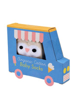 Rex London Pair of Baby Socks - Pink Owl