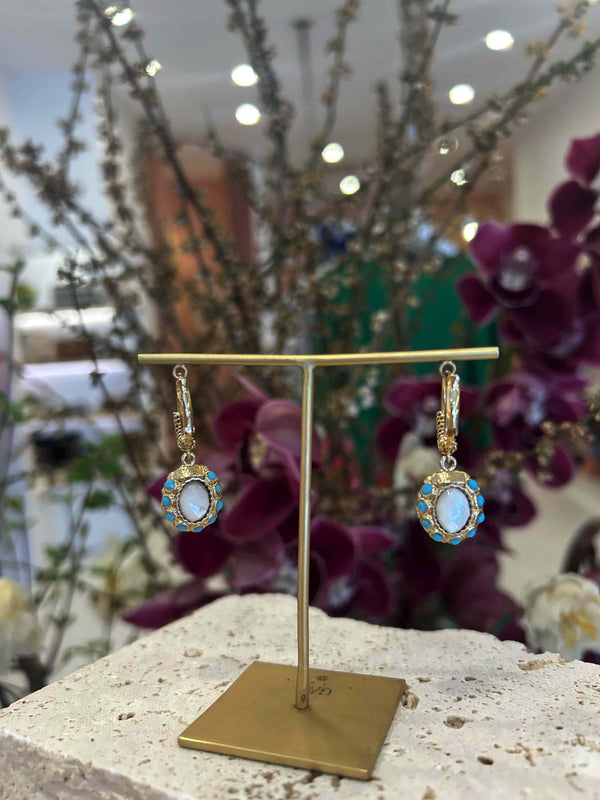 Tao Splash Earrings - Dormeuse