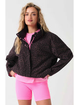 Beau Spray Jacket - Chocolate Leopard