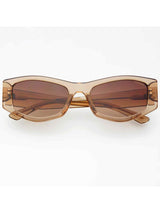 Jade Acetate Cat Eye Sunglasses - Tan