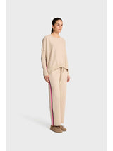 Speed Stripe Lounge Pant - Sandstone