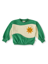Sunshine Piped Panel Sweatshirt