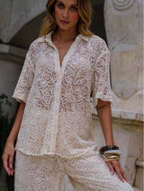 CHLOE LACE SHIRT