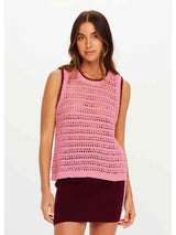 Bahia Koby Knitted Tank Top - Paradise Pink