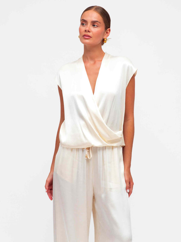 The Molly Top - Cream