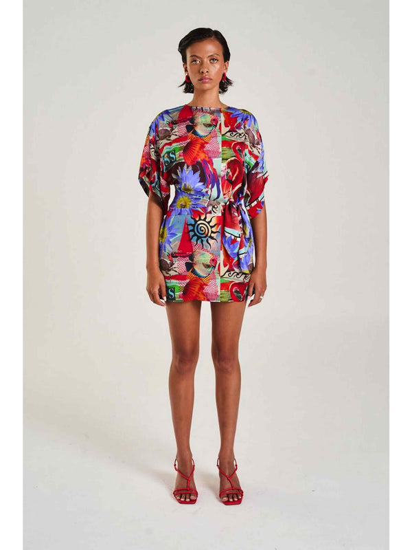 Tie Front Dress - Dazed