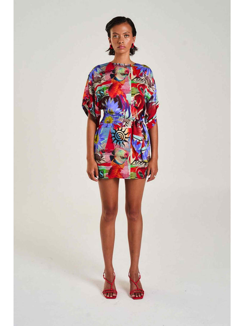 Tie Front Dress - Dazed