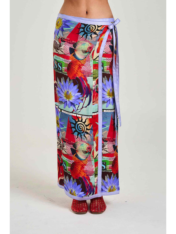 Maxi Wrap Skirt - Dazed