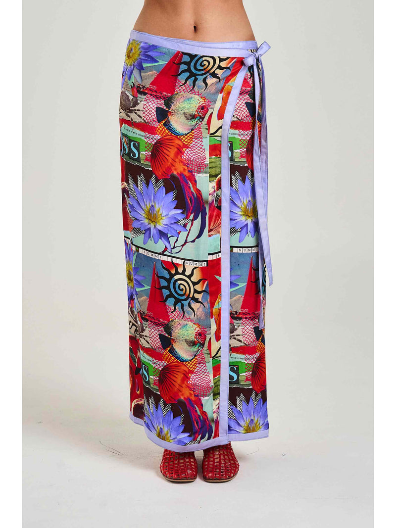 Maxi Wrap Skirt - Dazed