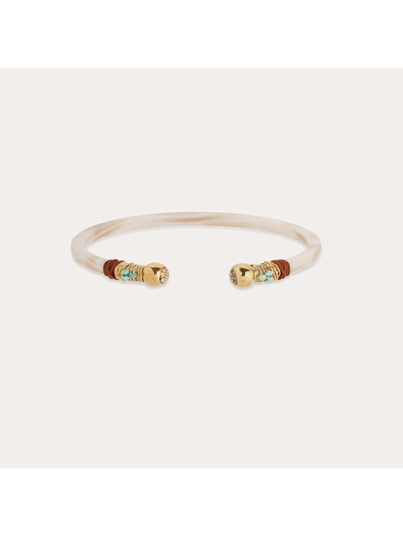 Sari Bis Bracelet - Ivory