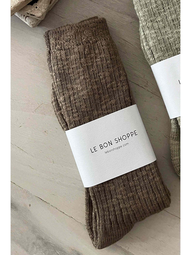 Cottage Socks - Flax