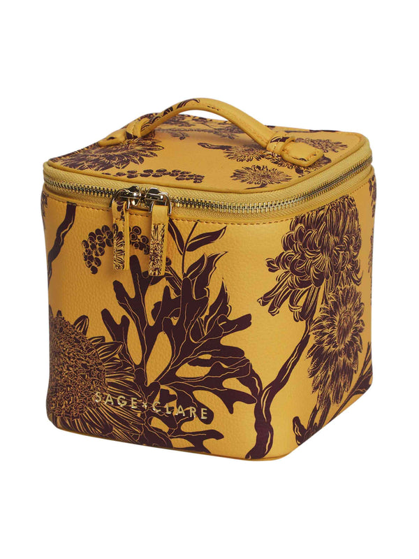 Delphine Small Vanity Case - Dune