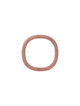 Soft Edge Bangle - Blush marble