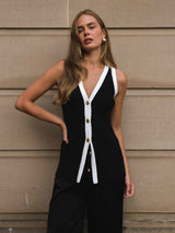 Celia Vest - Black