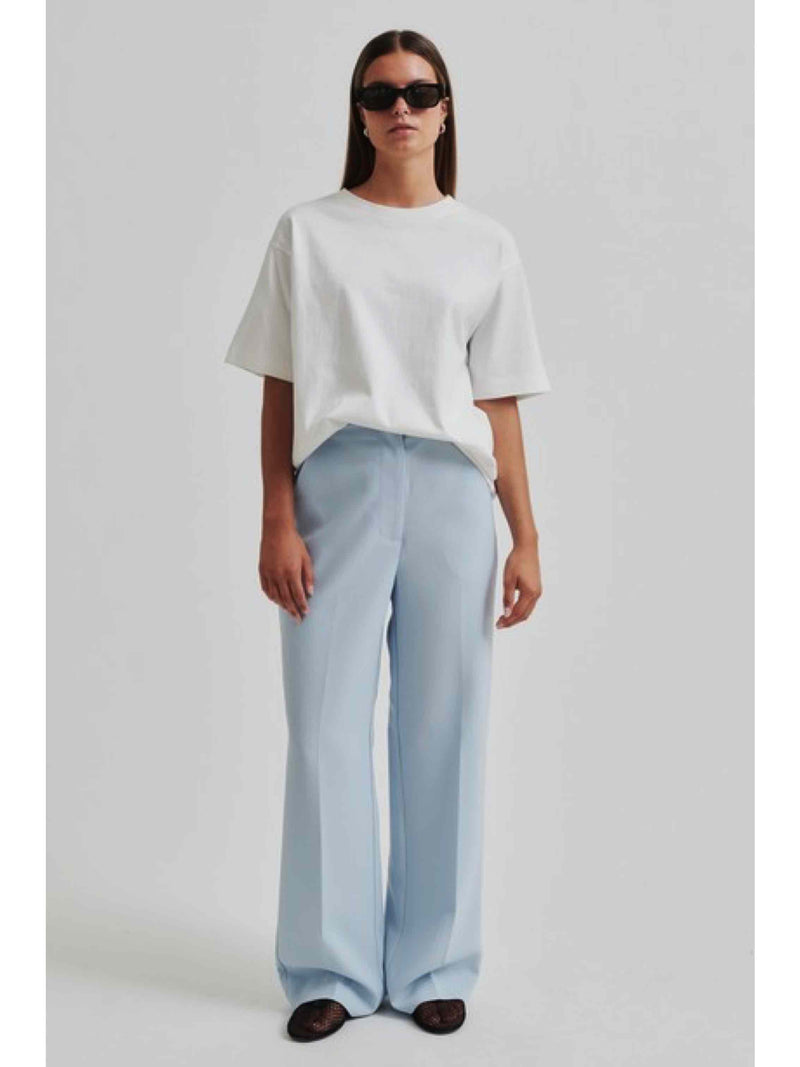 Fique Classic Troousers - Cashmere blue