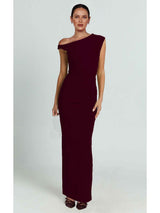 Sasha Gown - Burgundy