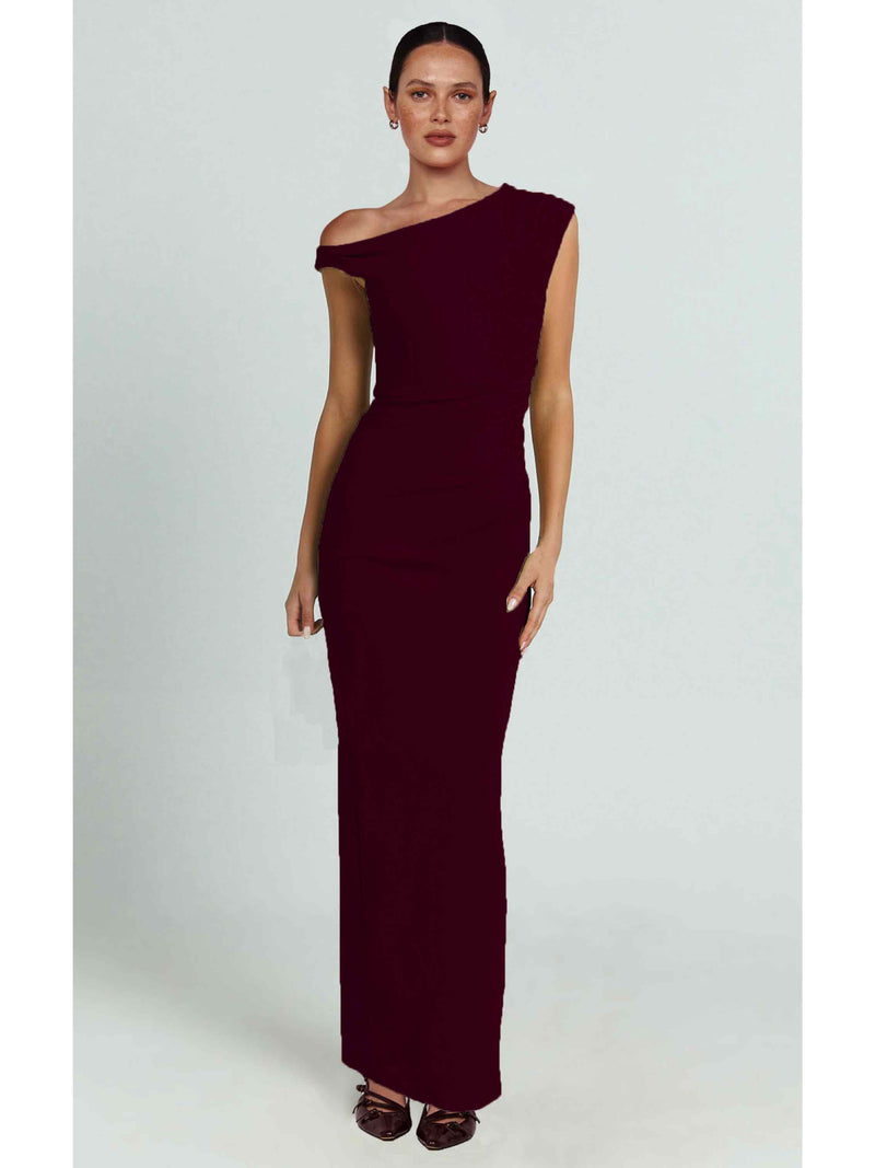 Sasha Gown - Burgundy