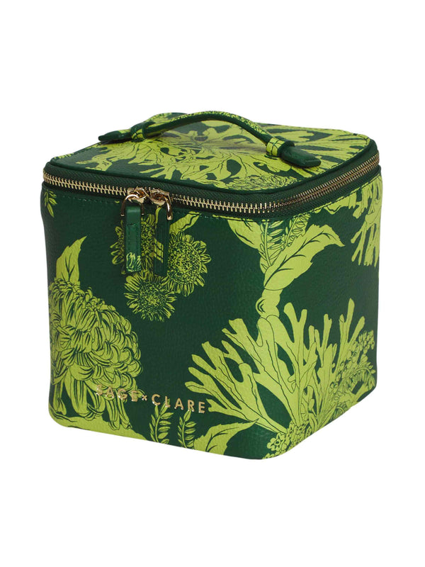 Delphine Small Vanity Case - Anise