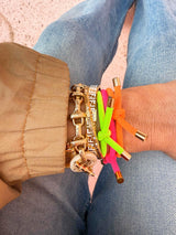 Neon Hair Wrist Ties