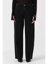 Noah Barrel Leg Studded Jean