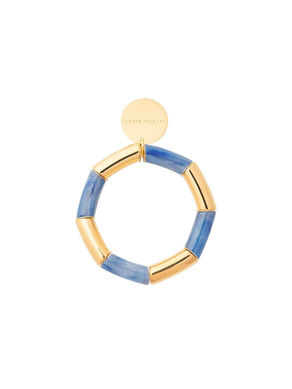 Flex Bracelet Gold - Ocean Blue