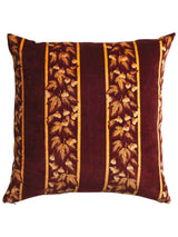 Agata Velvet Cushion - Rosewood
