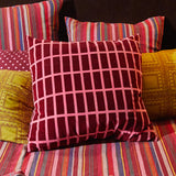 Remi Velvet Cushion - Mahogany