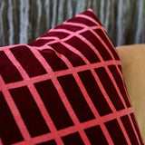 Remi Velvet Cushion - Mahogany