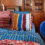 Henri Shag Cushion - Mahogany