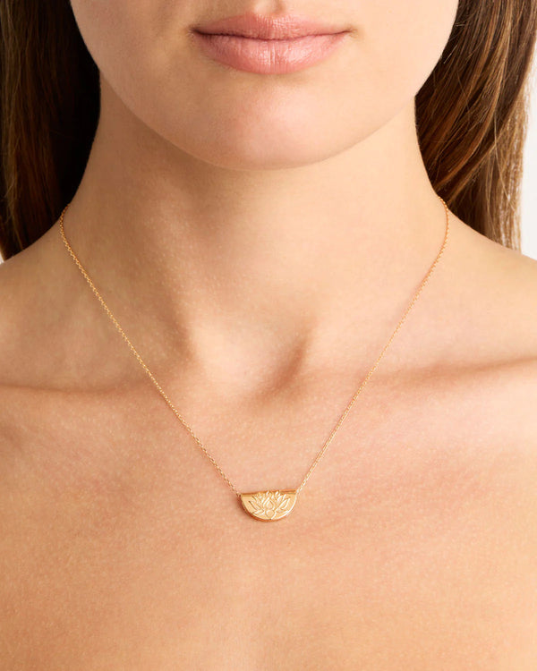Lotus Short Necklace